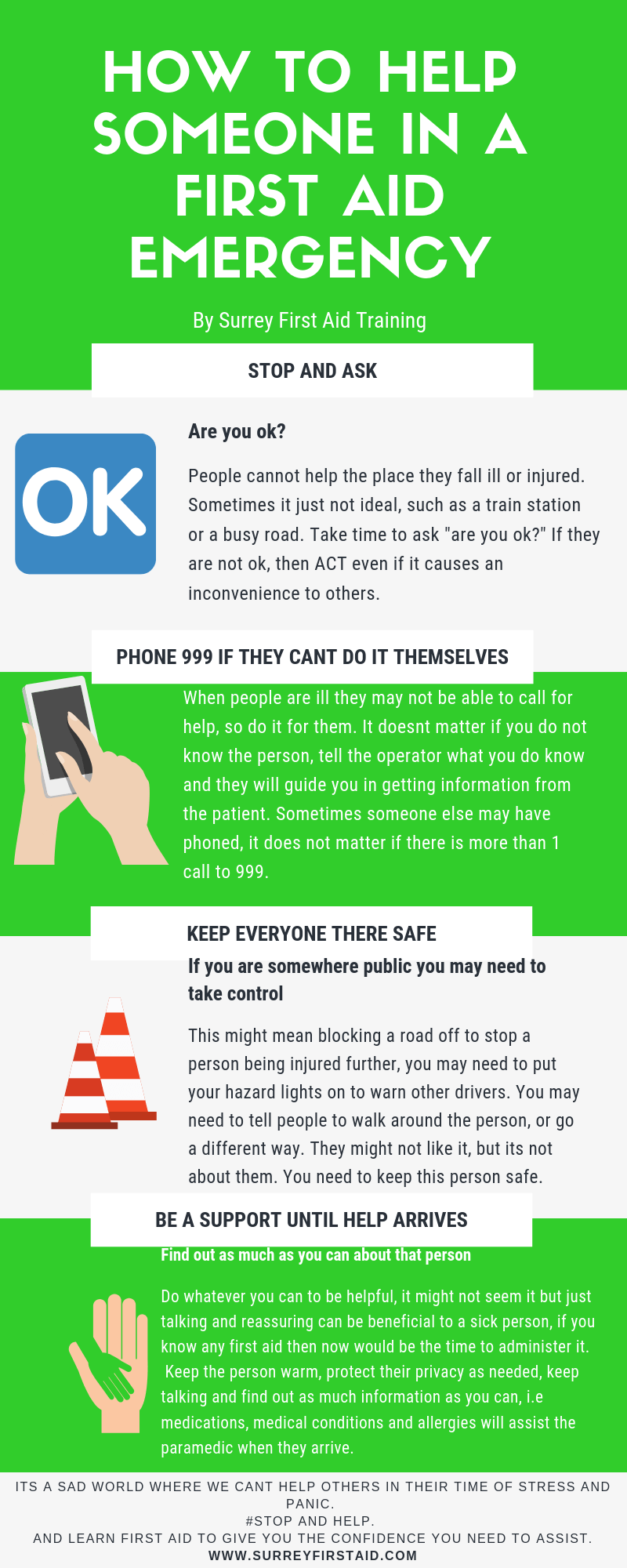 HOW TO HELP SOMEONE IN A FIRST AID EMERGENCY 3