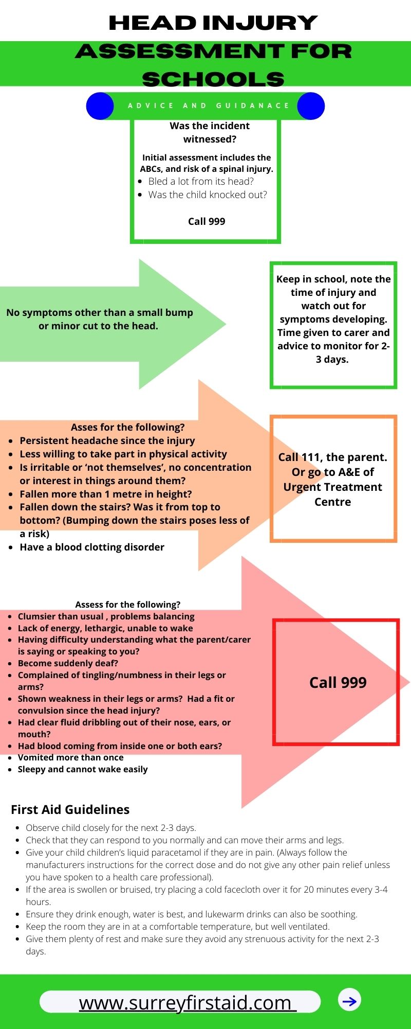 Head Injury Assessment In Schools
